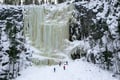 THE FROZEN WATERFALLS of Kourouoma