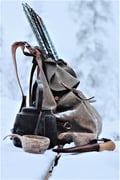 Fisherman's Luck by snowmobile