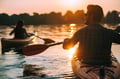 Rovaniemi: Midnight Sun Canoeing Tour & Barbeque - Small Group