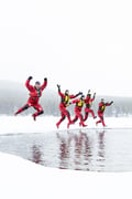 Ice Floating Experience at Pyhä