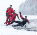 Ice Floating Experience at Pyhä