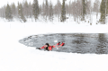 Ice Floating Experience at Pyhä
