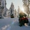 Snowmobile tour: 2 hour Snowmobile Safari to the Levi Nature