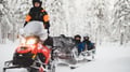 Snowmobile tour: 2 hour Snowmobile Safari to the Levi Nature