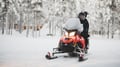Snowmobile tour: 2 hour Snowmobile Safari to the Levi Nature