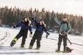 Snowshoeing and Ice Fishing trip in Arctic Wilderness