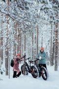 E-fatbike tour & Reindeer farm visit