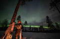 Northern Lights skiing adventure