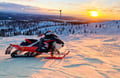 Superior snowmobile rental in Levi: Lynx Rave Enduro 600 E-TEC