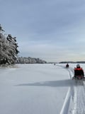 Snowmobile tour