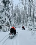 Snowmobile tour continues