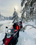 Snowmobile Safari in Helsinki Archipelago