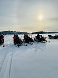 Snowmobile Safari in Helsinki Archipelago