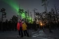 Ski Trekking by Night (Private Aurora Borealis Tour)
