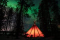 Ski Trekking by Night (Private Aurora Borealis Tour)