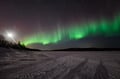 Ski Trekking by Night (Private Aurora Borealis Tour)