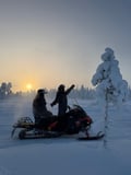 Snowmobile Safari to a Traditional Lappish Tent - Private group