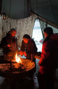 Snowmobile Safari to a Traditional Lappish Tent - Private group