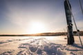 Skiing and Fishing on Ice Adventure