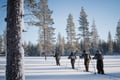 Skiing and Fishing on Ice Adventure