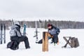 Skiing and Fishing on Ice Adventure