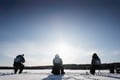 Skiing and Fishing on Ice Adventure
