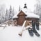 Snowshoe And Sausage Grilling In Ylläs National Park