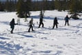 SNOWSHOEING IN LEVI