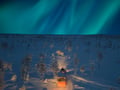 Aurora Hunting, Sleigh ride HEATED! , Levi