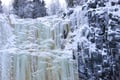 Korouoma Canyon Frozen Waterfalls
