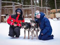 Husky Kennel Visit & Cuddle with Huskies, Levi