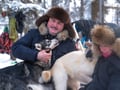 Husky Kennel Visit & Cuddle with Huskies, Levi