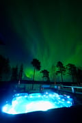 Private Aurora Spa with dinner