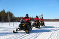 Snowmobile Safari to Reindeer Farm, Levi — authentic local experience