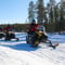 Snowmobile Safari to Reindeer Farm, Levi — authentic local experience