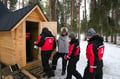Snowmobile Safari to Reindeer Farm, Levi — authentic local experience