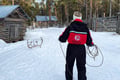 Snowmobile Safari to Reindeer Farm, Levi — authentic local experience