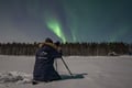 Private Northern Lights Photography Hunting (3h30)