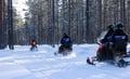 Snowmobile tour: 6 Hour Authentic Snowmobile Safari to Visit Lappish Villages in Levi
