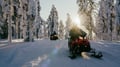 Snowmobile Safari to a Traditional Reindeer Farm in Levi