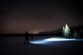 Night Snowshoeing Lapland Experience