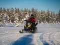 Daytime Snowmobile Safari with Wilderness Hut Lunch, Levi — adults only