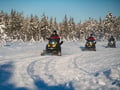 Daytime Snowmobile Safari with Wilderness Hut Lunch, Levi — adults only
