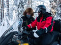 Daytime Snowmobile Safari with Wilderness Hut Lunch, Levi — adults only