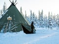 Family Snowmobile Safari with Kids’ Mini-Snowmobiles & Campfire, Levi