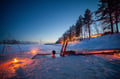 Private: Wilderness Sauna with Hot Tub and Cold Plunge