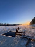 Private: Wilderness Sauna with Hot Tub and Cold Plunge