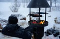 Rovaniemi: Ice Fishing Tour on Private Lakefront & BBQ - Small Group