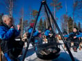 Rovaniemi: Ice Fishing Tour on Private Lakefront & BBQ - Small Group