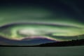 Northern Lights Hunting in Lappish old cottage